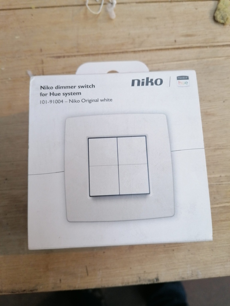 Interrupteur dimmer for Hue system - NIKO