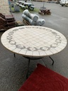 Table d'extérieur mosaïque