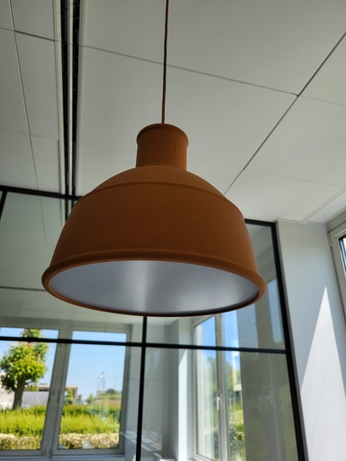 Luminaire suspension Unfold orange MUUTO